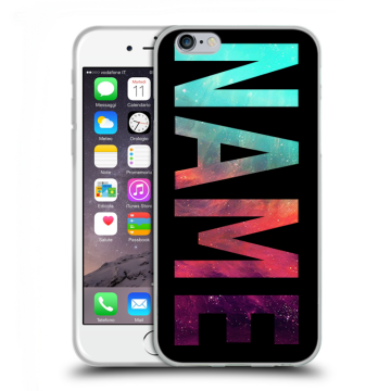 Силиконовый чехол на Iphone 6/6s с принтом NAME