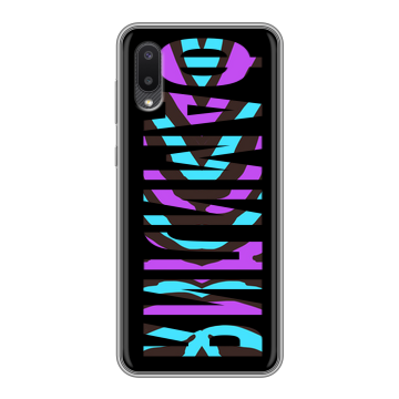 Силиконовый чехол на Samsung Galaxy A02 с принтом ФАМИЛИЯ