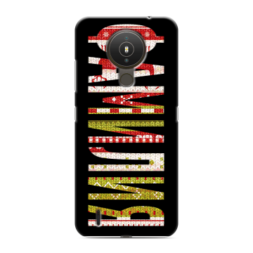 Силиконовый чехол на Nokia 1.4 с принтом ФАМИЛИЯ
