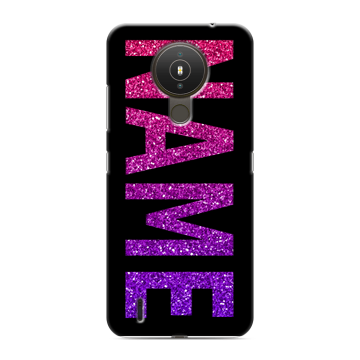 Силиконовый чехол на Nokia 1.4 с принтом NAME