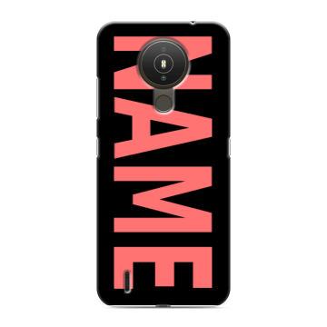 Силиконовый чехол на Nokia 1.4 с принтом NAME