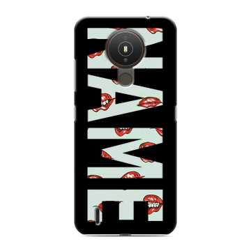 Силиконовый чехол на Nokia 1.4 с принтом NAME