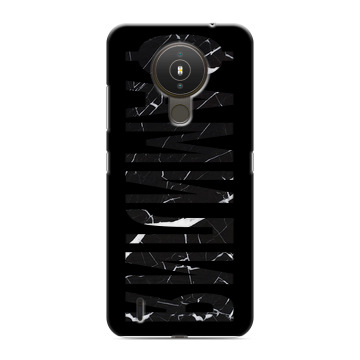 Силиконовый чехол на Nokia 1.4 с принтом ФАМИЛИЯ