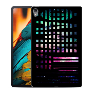 Силиконовый чехол на Lenovo Tab P11 с принтом ФАМИЛИЯ