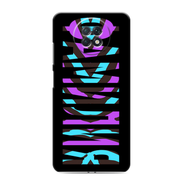 Силиконовый чехол на Xiaomi RedMi Note 9T с принтом ФАМИЛИЯ