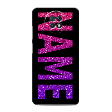 Силиконовый чехол на Xiaomi RedMi Note 9T с принтом NAME