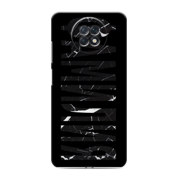 Силиконовый чехол на Xiaomi RedMi Note 9T с принтом ФАМИЛИЯ
