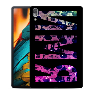 Силиконовый чехол на Lenovo Tab P11 Pro с принтом ИМЯ