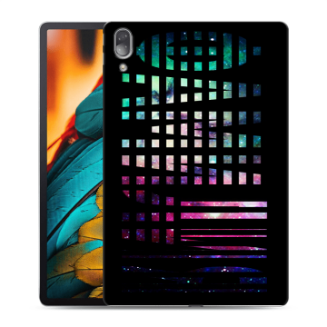 Силиконовый чехол на Lenovo Tab P11 Pro с принтом ФАМИЛИЯ