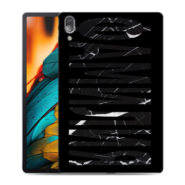 Силиконовый чехол на Lenovo Tab P11 Pro с принтом ФАМИЛИЯ