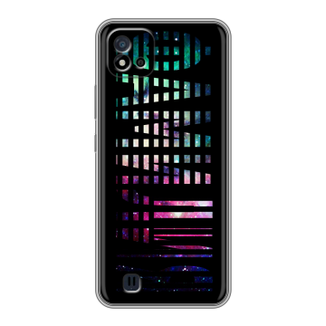 Силиконовый чехол на Realme C20 с принтом ФАМИЛИЯ