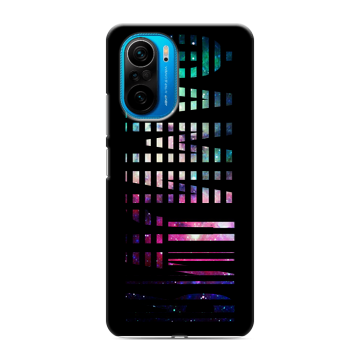 Силиконовый чехол на Xiaomi Poco F3 с принтом ФАМИЛИЯ