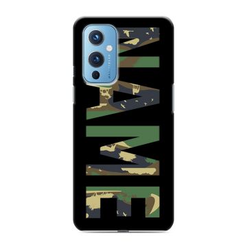 Силиконовый чехол на OnePlus 9 с принтом NAME