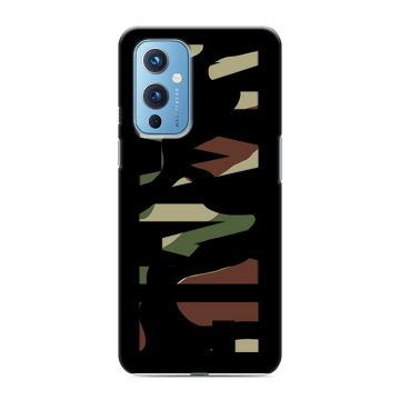 Силиконовый чехол на OnePlus 9 с принтом NAME