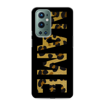 Силиконовый чехол на OnePlus 9 Pro с принтом NAME