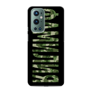 Силиконовый чехол на OnePlus 9 Pro с принтом ФАМИЛИЯ