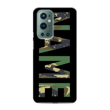 Силиконовый чехол на OnePlus 9 Pro с принтом NAME
