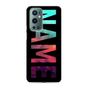 Силиконовый чехол на OnePlus 9 Pro с принтом NAME