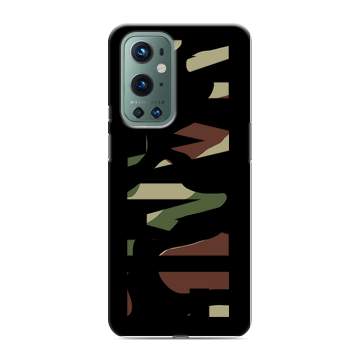 Силиконовый чехол на OnePlus 9 Pro с принтом NAME