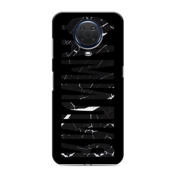 Силиконовый чехол на Nokia G20 с принтом ФАМИЛИЯ