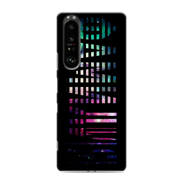 Силиконовый чехол на Sony Xperia 1 III с принтом ФАМИЛИЯ
