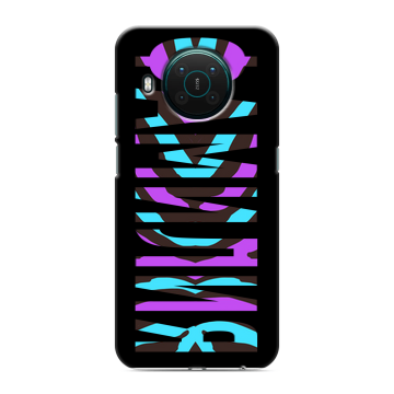Силиконовый противоударный чехол на Nokia X10 с принтом ФАМИЛИЯ