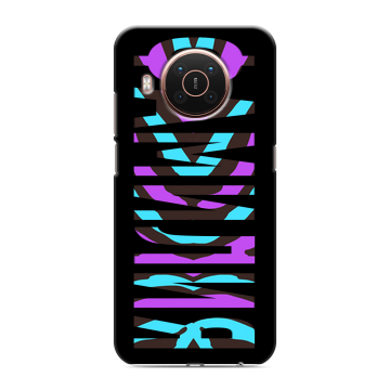 Силиконовый противоударный чехол на Nokia X20 с принтом ФАМИЛИЯ