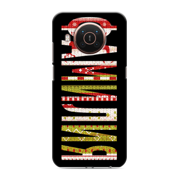 Силиконовый противоударный чехол на Nokia X20 с принтом ФАМИЛИЯ