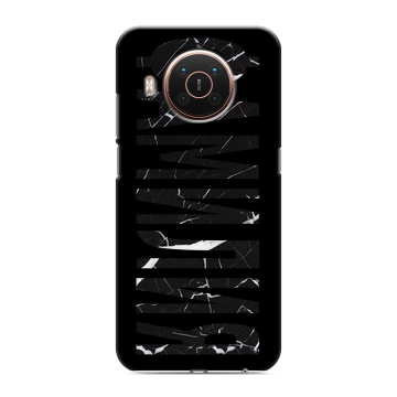 Силиконовый противоударный чехол на Nokia X20 с принтом ФАМИЛИЯ