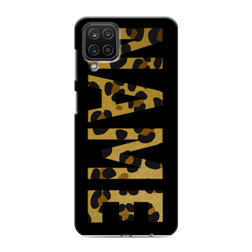 Силиконовый чехол на Samsung Galaxy M12 с принтом NAME