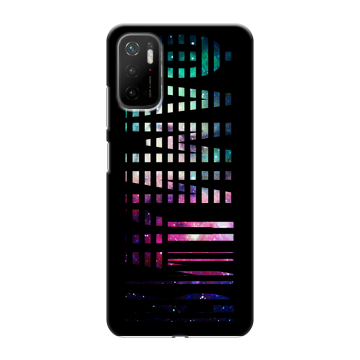 Силиконовый чехол на Xiaomi Poco M3 Pro с принтом ФАМИЛИЯ