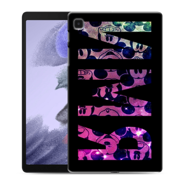 Силиконовый чехол на Samsung Galaxy Tab A7 lite с принтом ИМЯ