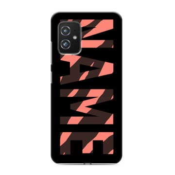 Силиконовый чехол на ASUS ZenFone 8 с принтом NAME