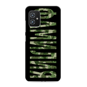 Силиконовый чехол на ASUS ZenFone 8 с принтом ФАМИЛИЯ