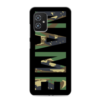 Силиконовый чехол на ASUS ZenFone 8 с принтом NAME