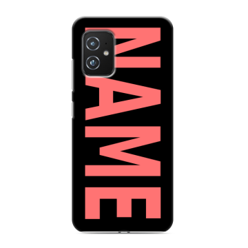 Силиконовый чехол на ASUS ZenFone 8 с принтом NAME