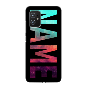 Силиконовый чехол на ASUS ZenFone 8 с принтом NAME