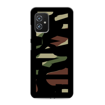 Силиконовый чехол на ASUS ZenFone 8 с принтом NAME