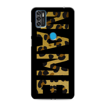 Силиконовый чехол на ZTE Blade A7s (2020) с принтом NAME