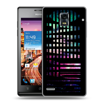 Пластиковый чехол на Huawei Ascend P1 с принтом ФАМИЛИЯ