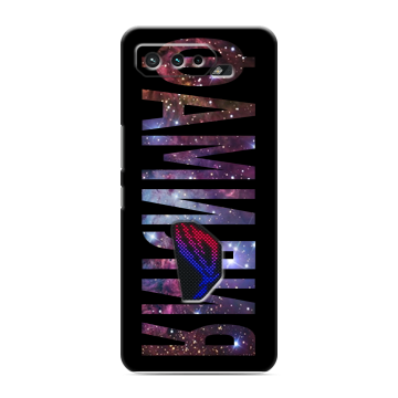 Силиконовый чехол на ASUS ROG Phone 5 с принтом ФАМИЛИЯ