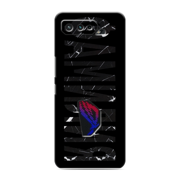 Силиконовый чехол на ASUS ROG Phone 5 с принтом ФАМИЛИЯ