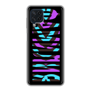 Силиконовый чехол на Samsung Galaxy A22 с принтом ФАМИЛИЯ