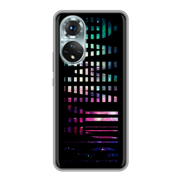 Силиконовый чехол на Huawei Honor 50 с принтом ФАМИЛИЯ