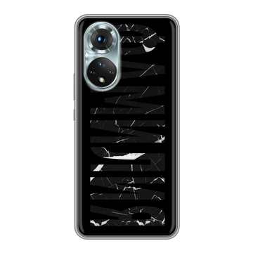 Силиконовый чехол на Huawei Honor 50 с принтом ФАМИЛИЯ