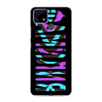 Силиконовый чехол на Realme C25 с принтом ФАМИЛИЯ