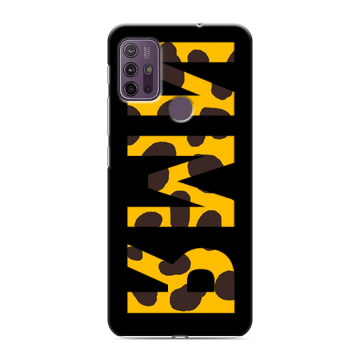 Силиконовый чехол на Lenovo K13 Note с принтом ИМЯ