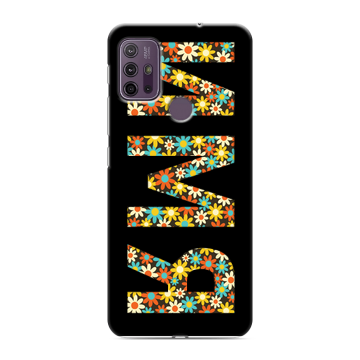 Силиконовый чехол на Lenovo K13 Note с принтом ИМЯ