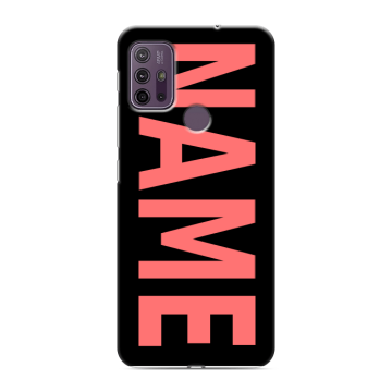 Силиконовый чехол на Lenovo K13 Note с принтом NAME