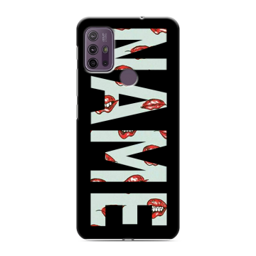 Силиконовый чехол на Lenovo K13 Note с принтом NAME